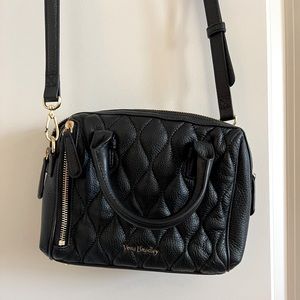Black Leather Crossbody